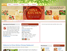 Tablet Screenshot of chinakitchenva.com